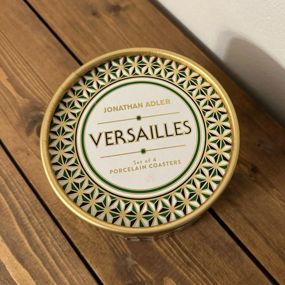 Jonathan Adler Versailles Coasters Set of 4